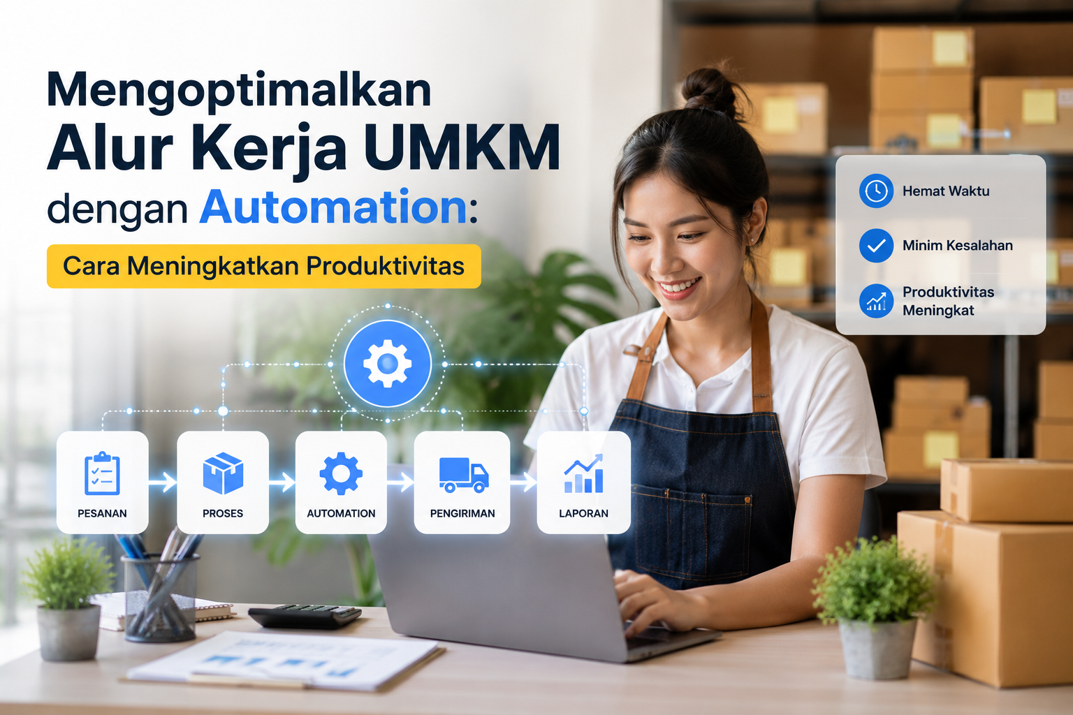 Mengoptimalkan Alur Kerja UMKM dengan Automation: Cara Meningkatkan Produktivitas