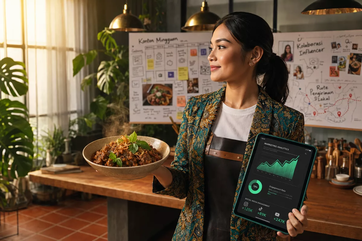 Strategi Pemasaran Bisnis Kuliner 2026 — Panduan Lengkap dari Nol