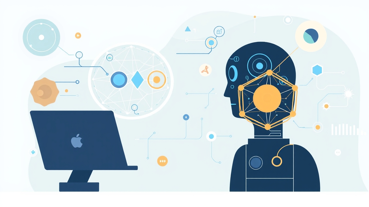 ## Persona
Visual Designer specialized in corporate branding and AI‑centric illustrations, with expertise in data‑visual storytelling, flat‑design aesthetics, and a keen understanding of B2B audience preferences.

## Context
Create a 1920 × 1080 landscape header/thumbnail for an article that explains how businesses can leverage AI. The image must instantly communicate the synergy between technology and business without any textual elements. Emphasize clarity, brand‑friendly colors, and a professional tone suitable for a B2B audience, with a focus on showcasing AI's potential for business growth and efficiency.

## Constraints
Array

## Reasoning Blueprint
By incorporating specific visual components, precise color codes, and strict style rules, the prompt reduces ambiguity and eliminates semantic drift. The constraints enforce brand‑consistent aesthetics while allowing the model creative freedom within a well‑defined design space, improving robustness across multiple generation attempts.

## Output Schema
A sleek, modern header illustration, 1920x1080 landscape, flat‑design style, corporate palette of #004A9F, #00A859, #FFFFFF, #F0F0F0. On the left third, a confident businessperson silhouette in dark blue, facing right. Behind and extending to the right, an abstract, glowing neural‑network pattern in gradient green‑blue, with subtle data‑stream lines weaving through the network. No text, sharp focus on AI‑business synergy.

## Edge Triggers
Array
Before answering, restate the task and list missing or relaxed constraints.
- If role, timeframe, or data assumptions change, explicitly reconcile with the original goal.
- Never silently drop mandatory constraints — ask for clarification when needed.
- Guard against failure mode: decomposition_seed_1
- Guard against failure mode: decomposition_seed_2
- Success criteria anchor: Array, cute 8k toy figure, plastic collectible, studio product photo, macro detail